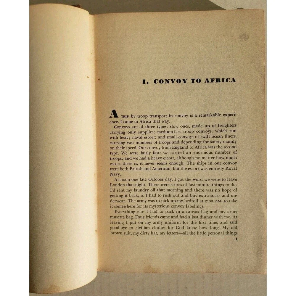Here is Your War by Ernie Pyle 1943 1st Edition Henry Holt And Company Inc